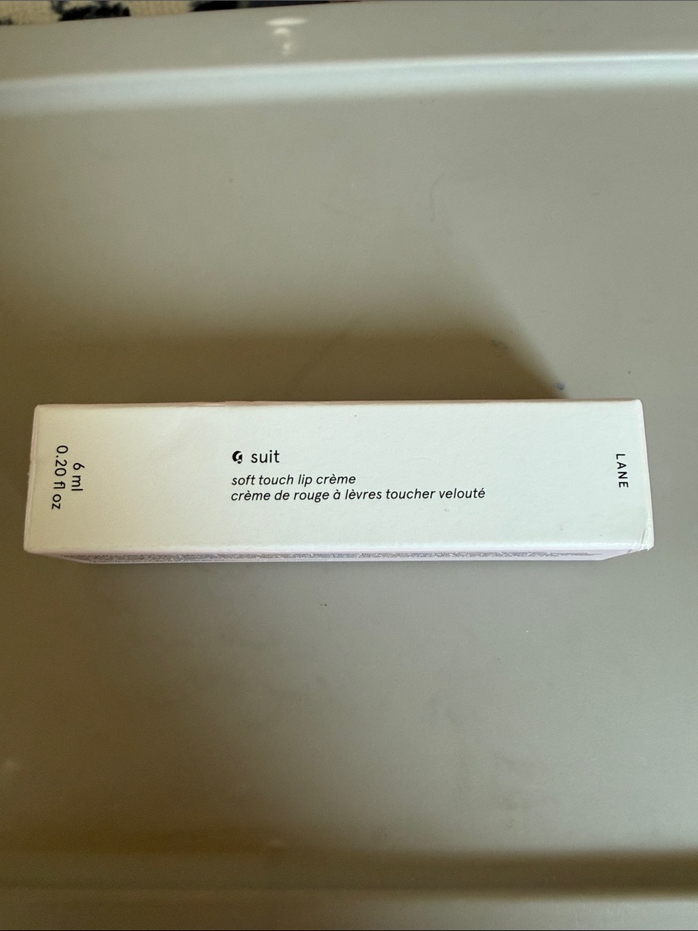 Glossier Soft Touch Lip Crème in “Lane” NIB
